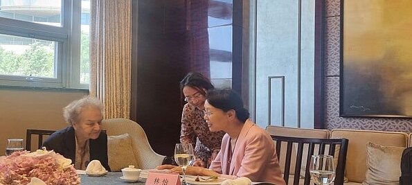 Meeting with Vice-President of China´s All women federation Lin Yi