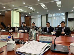 Chinese experts at CICIR Seminar