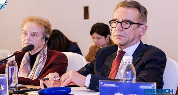 德国联邦宪法法院前法官Reinhard Gaier和德国前司法部长Herta Däubler-Gmelin