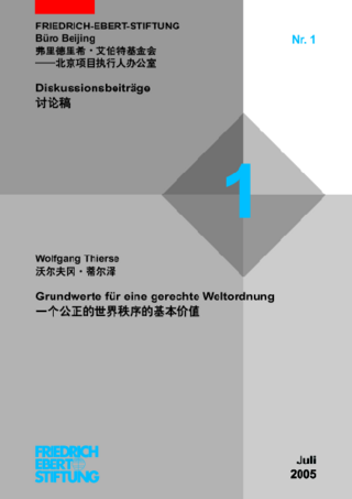 Grundwerte für eine gerechte Weltordnung