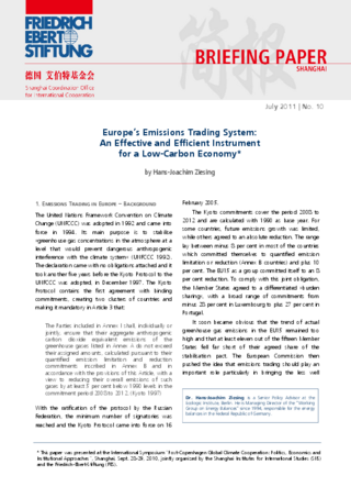 Europe's emissions trading system